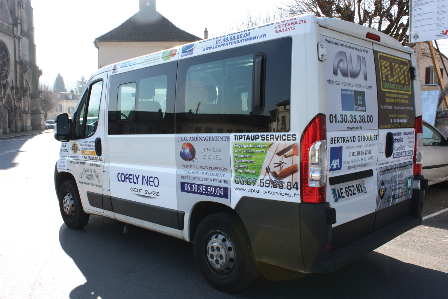 Minibus de Viarmes