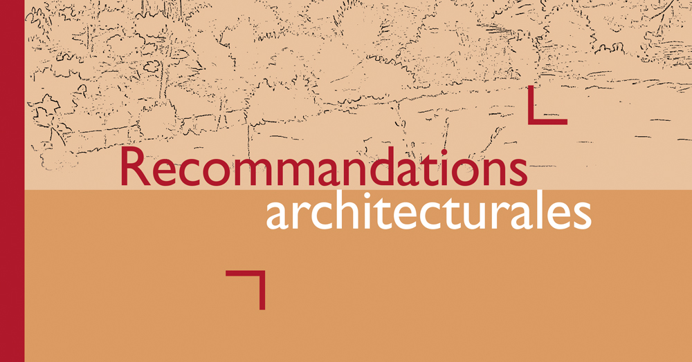 Cahiers de recommandations architecturales pour les travaux et pour les enseignes