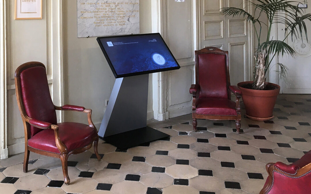 Bornes tactiles d’information