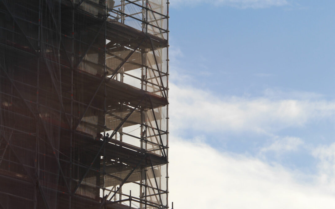 Travaux de l’église : reconstruction du clocher