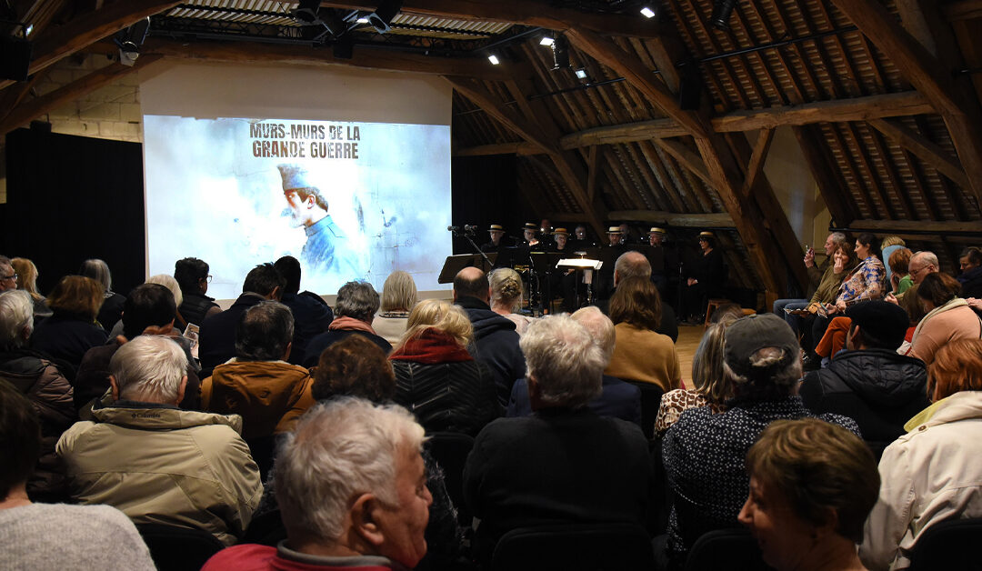 Retour en images sur le spectacle musical « Murs-Murs de la Grande Guerre » à Royaumont