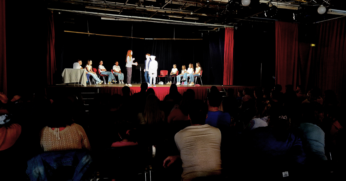 Retour en images sur les représentations de théâtre