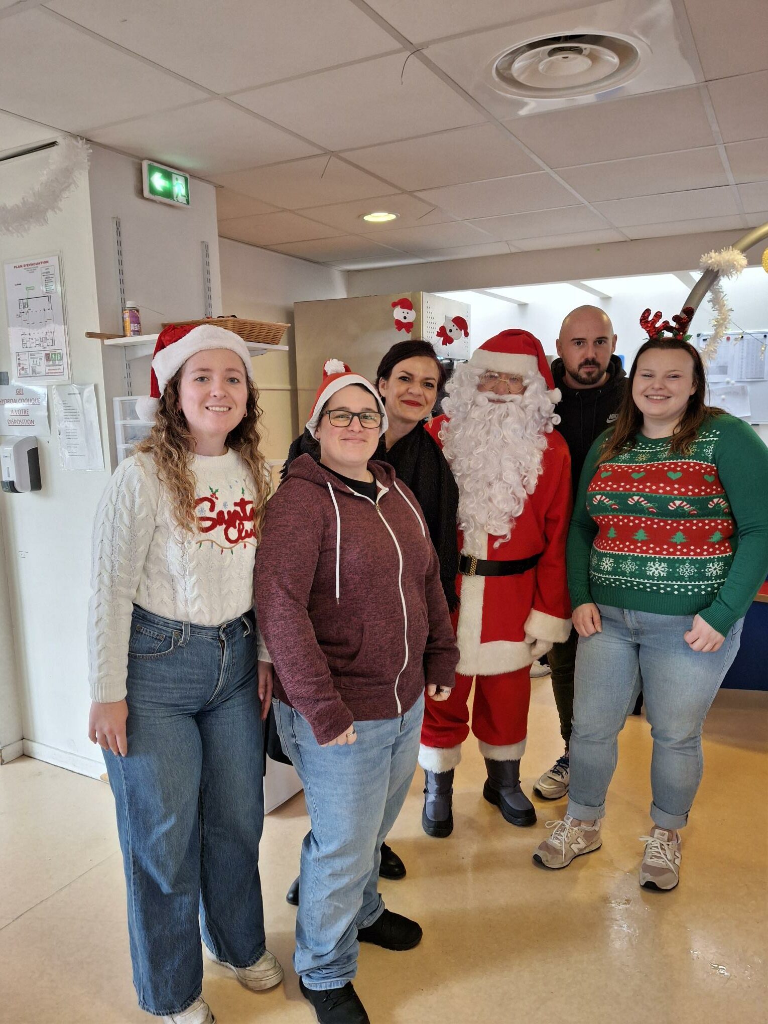 Le restaurant scolaire a accueilli le Père Noël !