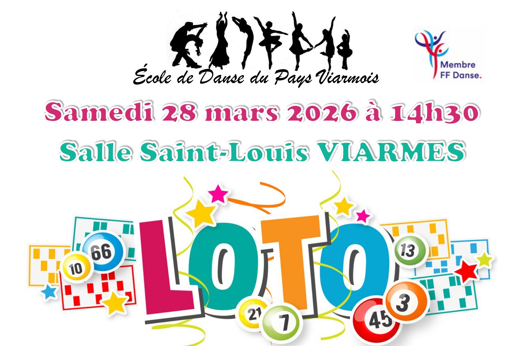 Loto de l’école de danse