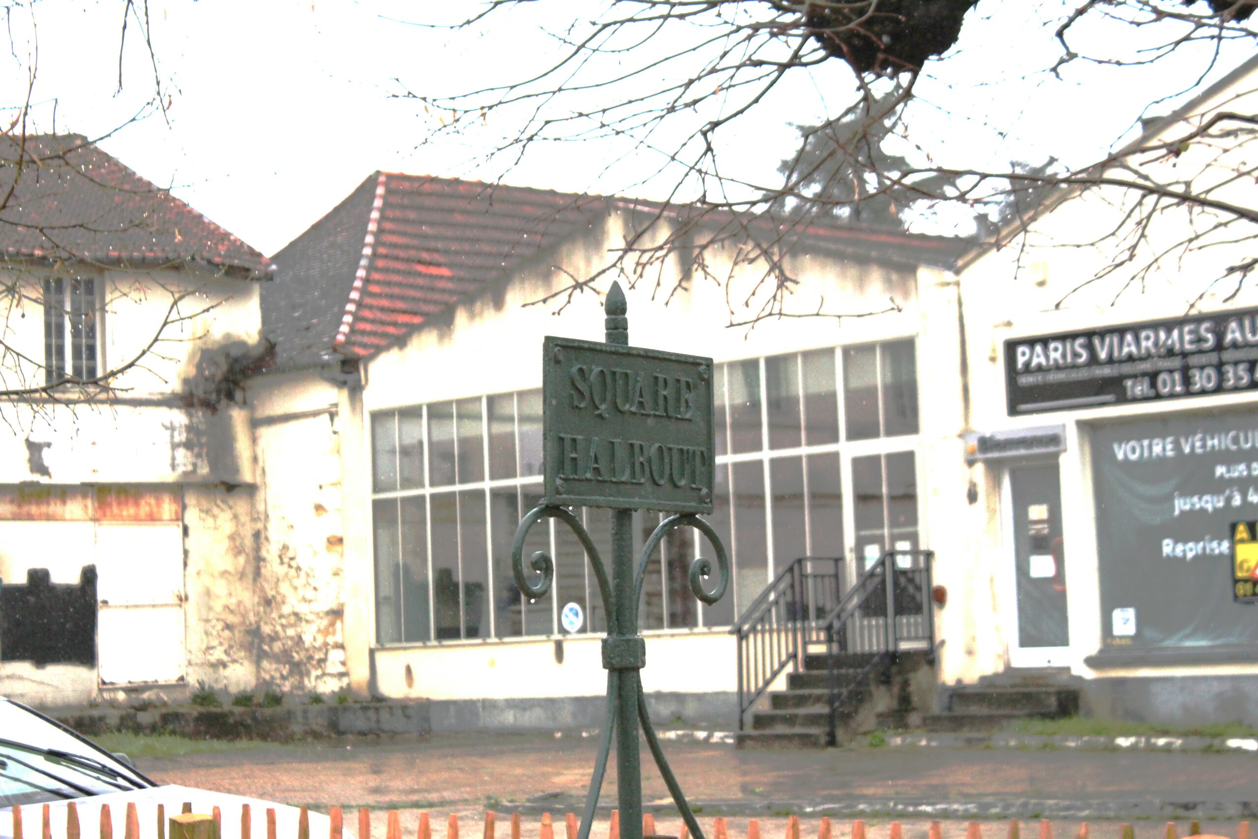 Fin de chantier au square Halbout