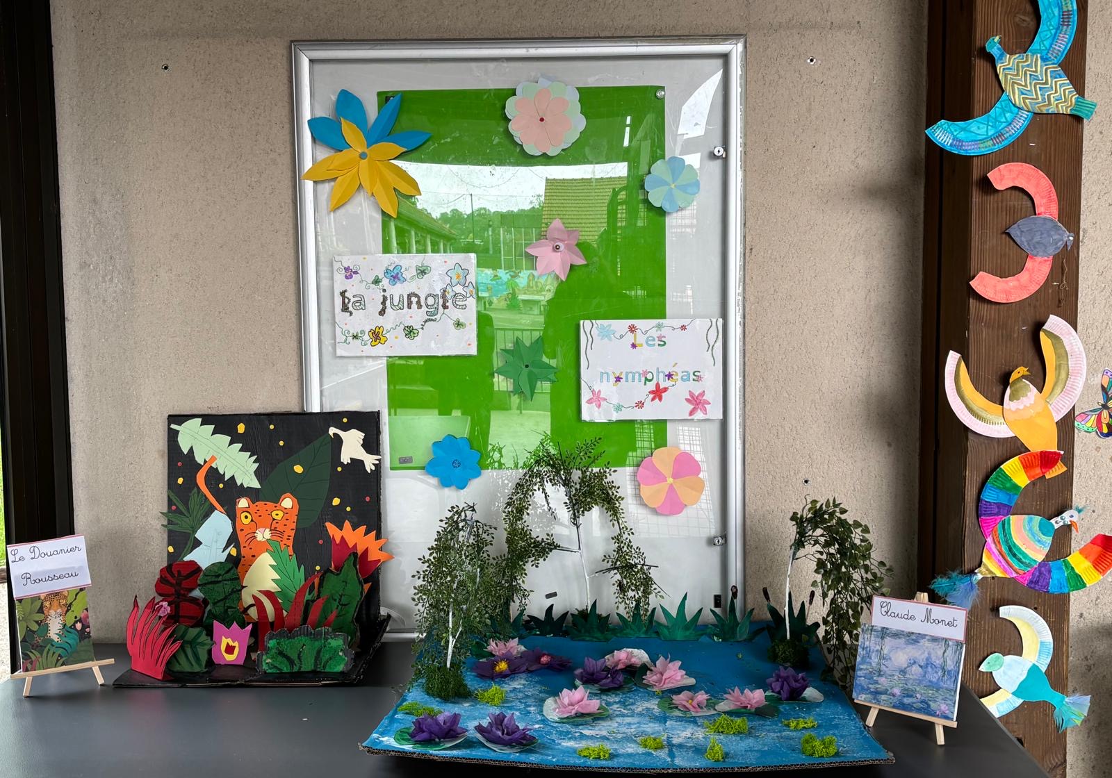 Exposition NATURE à l’école Louis Pergaud