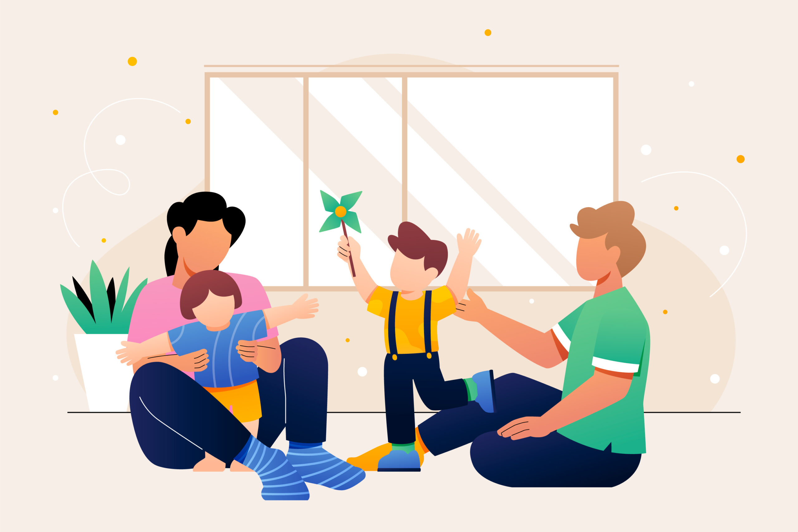 Rencontre avec les familles bénéficiaires