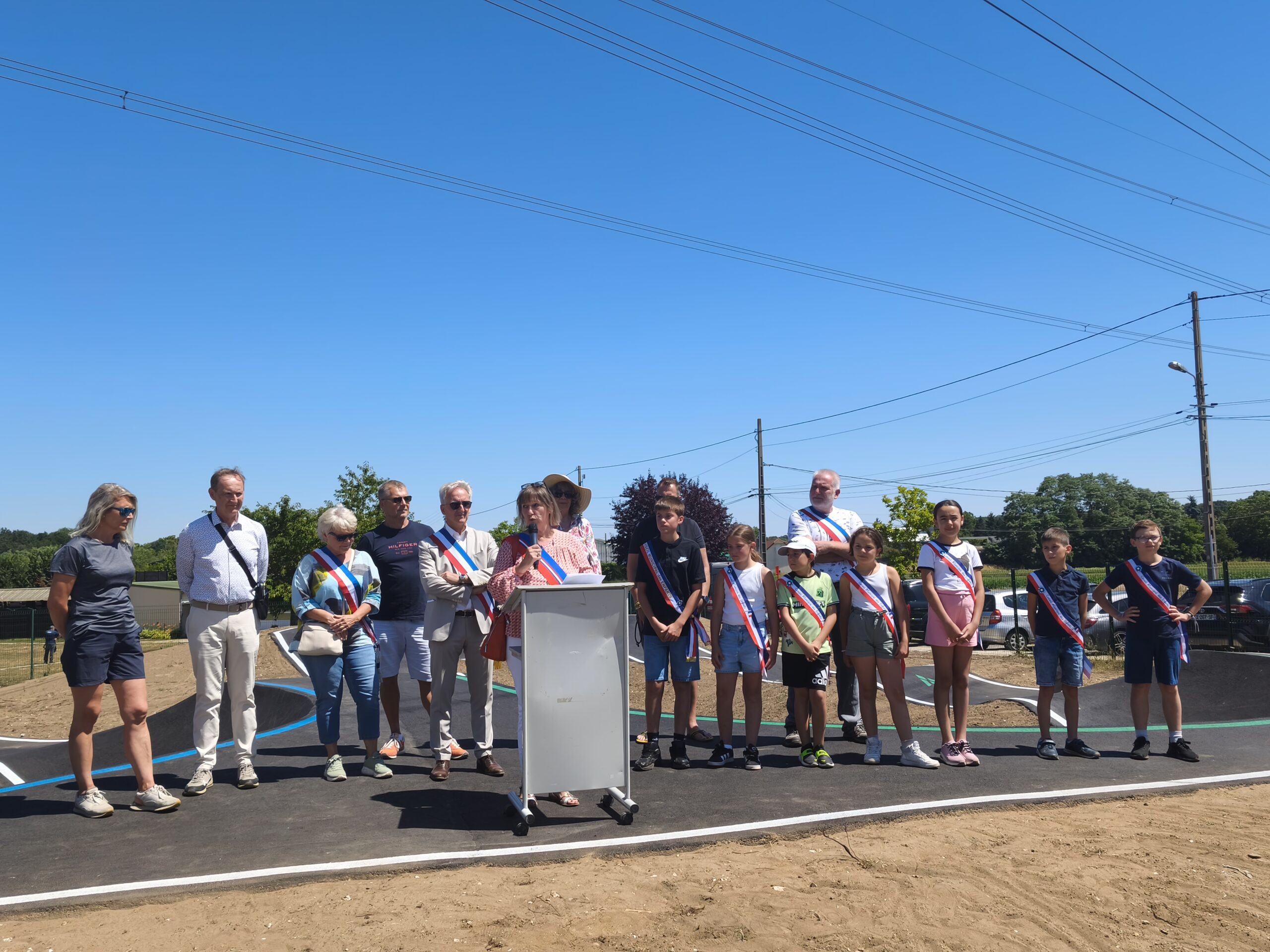 Retour en images sur l&rsquo;inauguration du Pumptrack de Viarmes