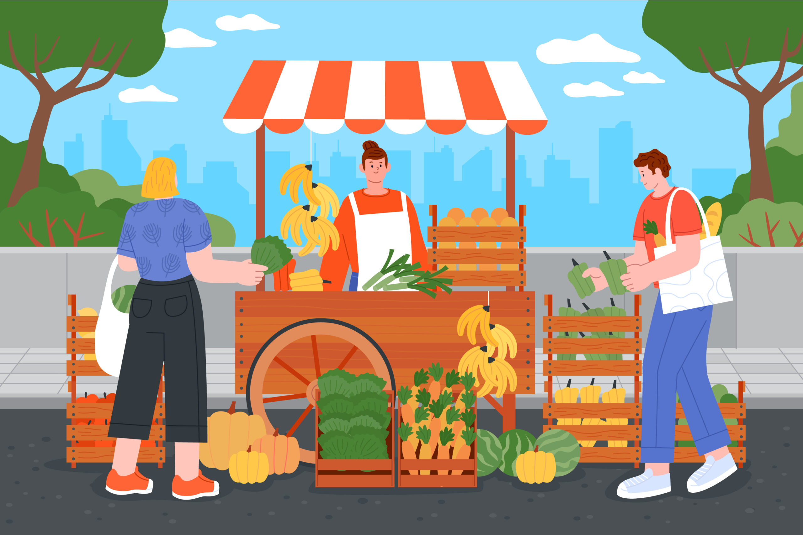Marché en musique !