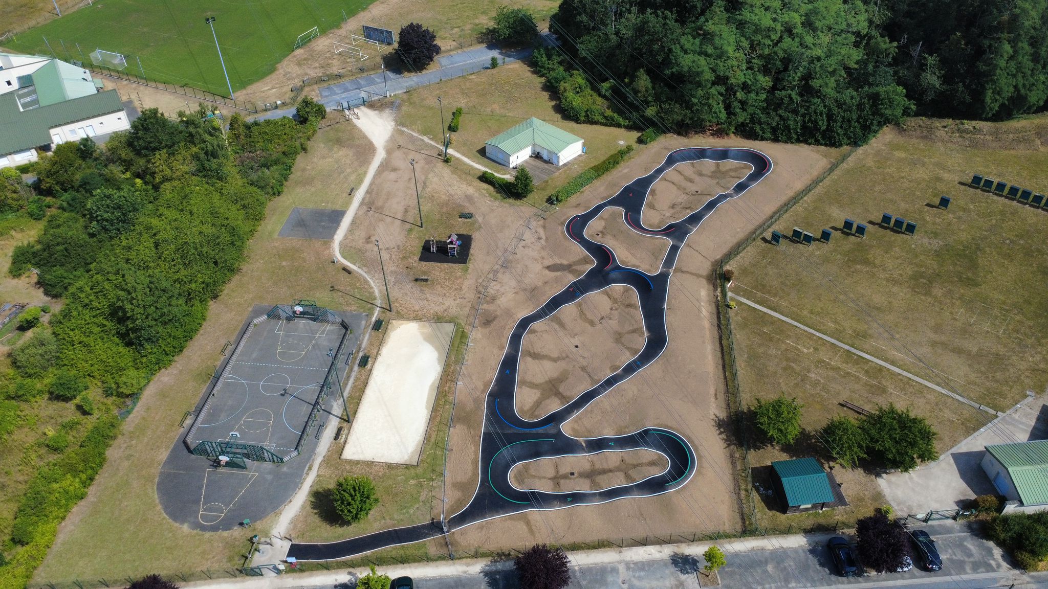 J-3 avant l’inauguration du Pumptrack de Viarmes !