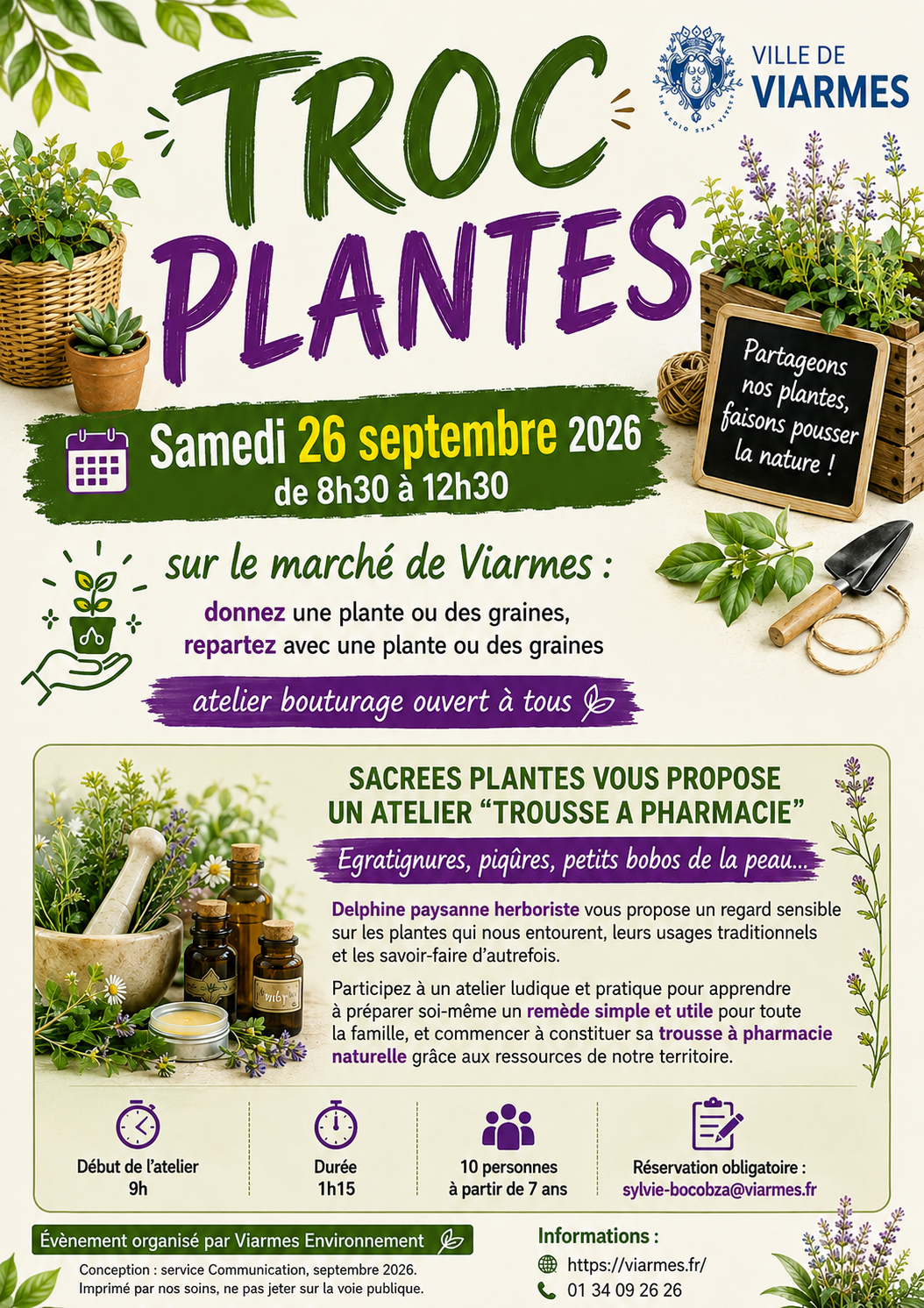 TROC DE PLANTES