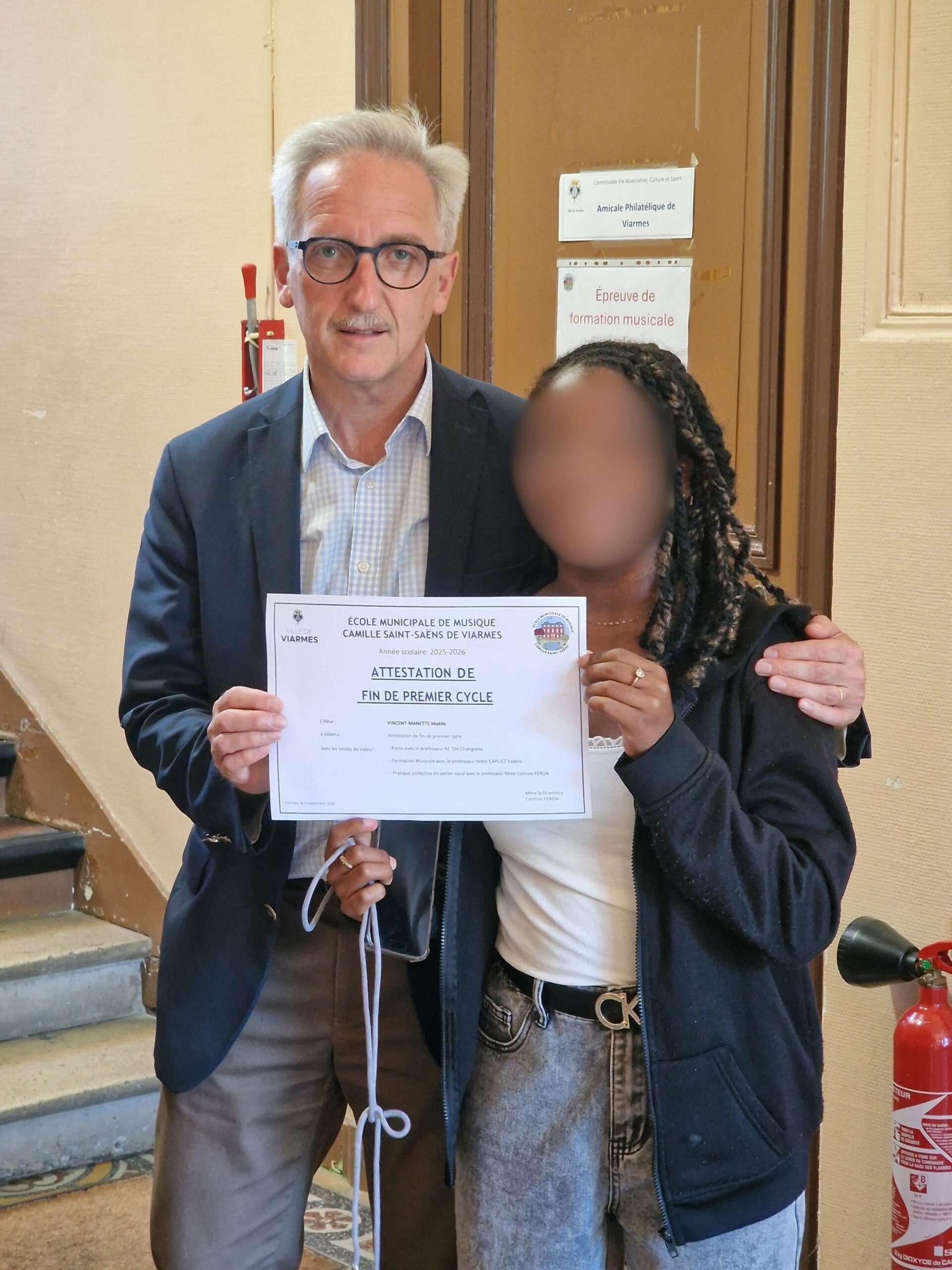 Ecole Municipale de Musique : remise des diplômes