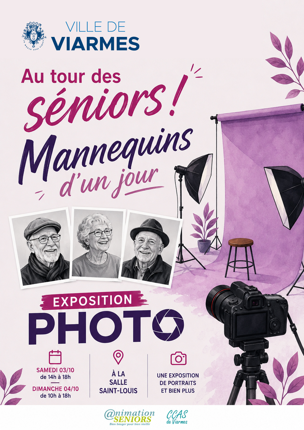 Animation seniors : exposition photo