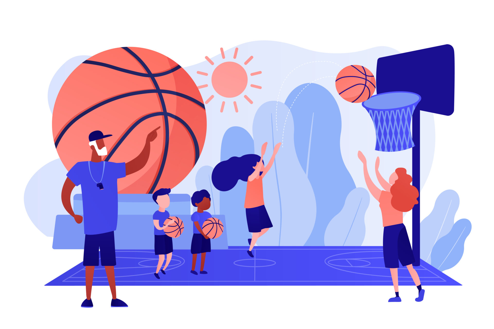 Recrutement au club de basket !