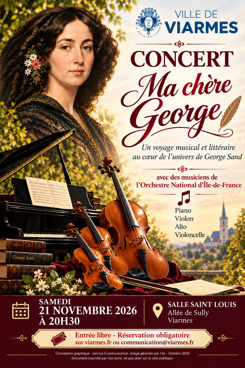 Concert hommage à George Sand