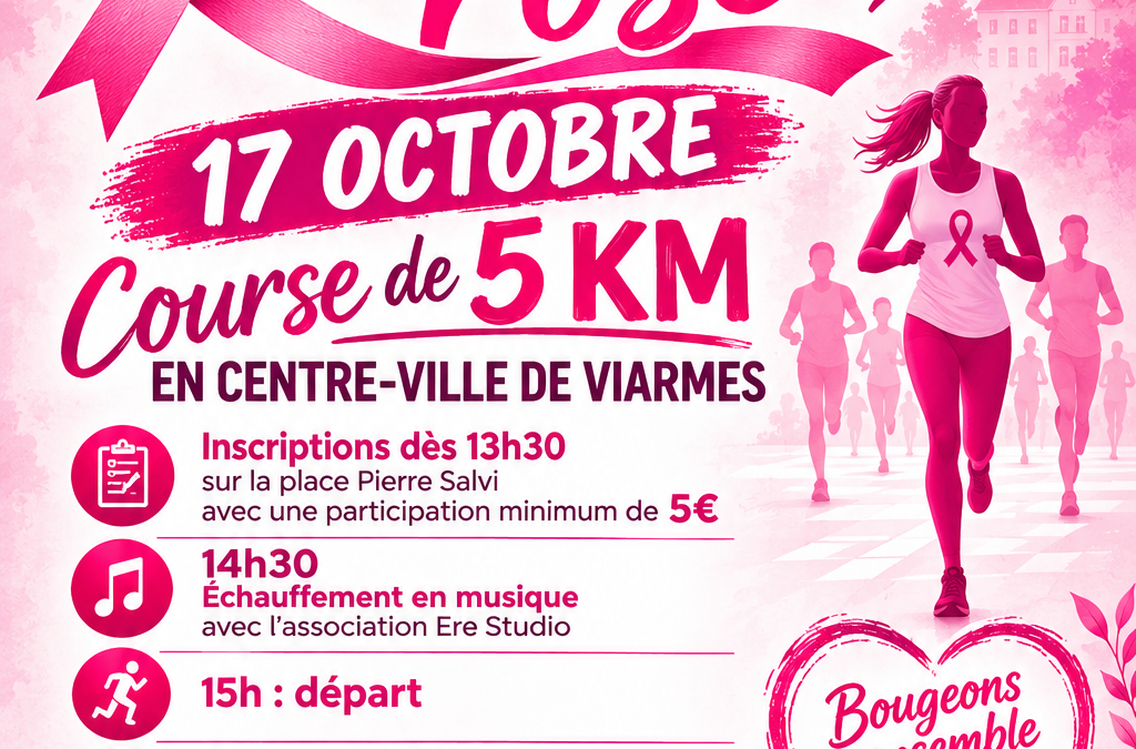 OCTOBRE ROSE : participez à la course du cœur !