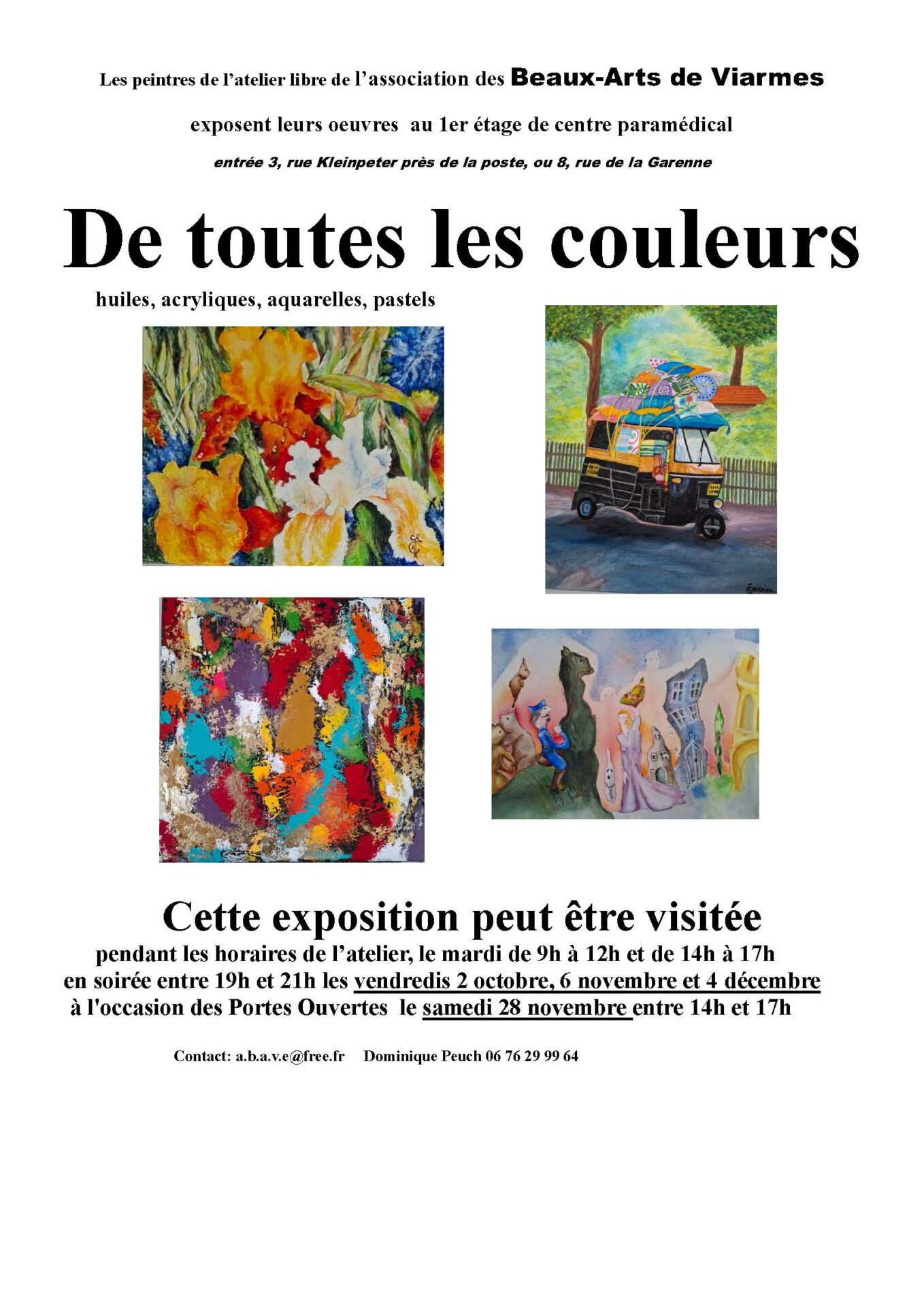 L&rsquo;association des Beaux-Arts en voit de toutes les couleurs