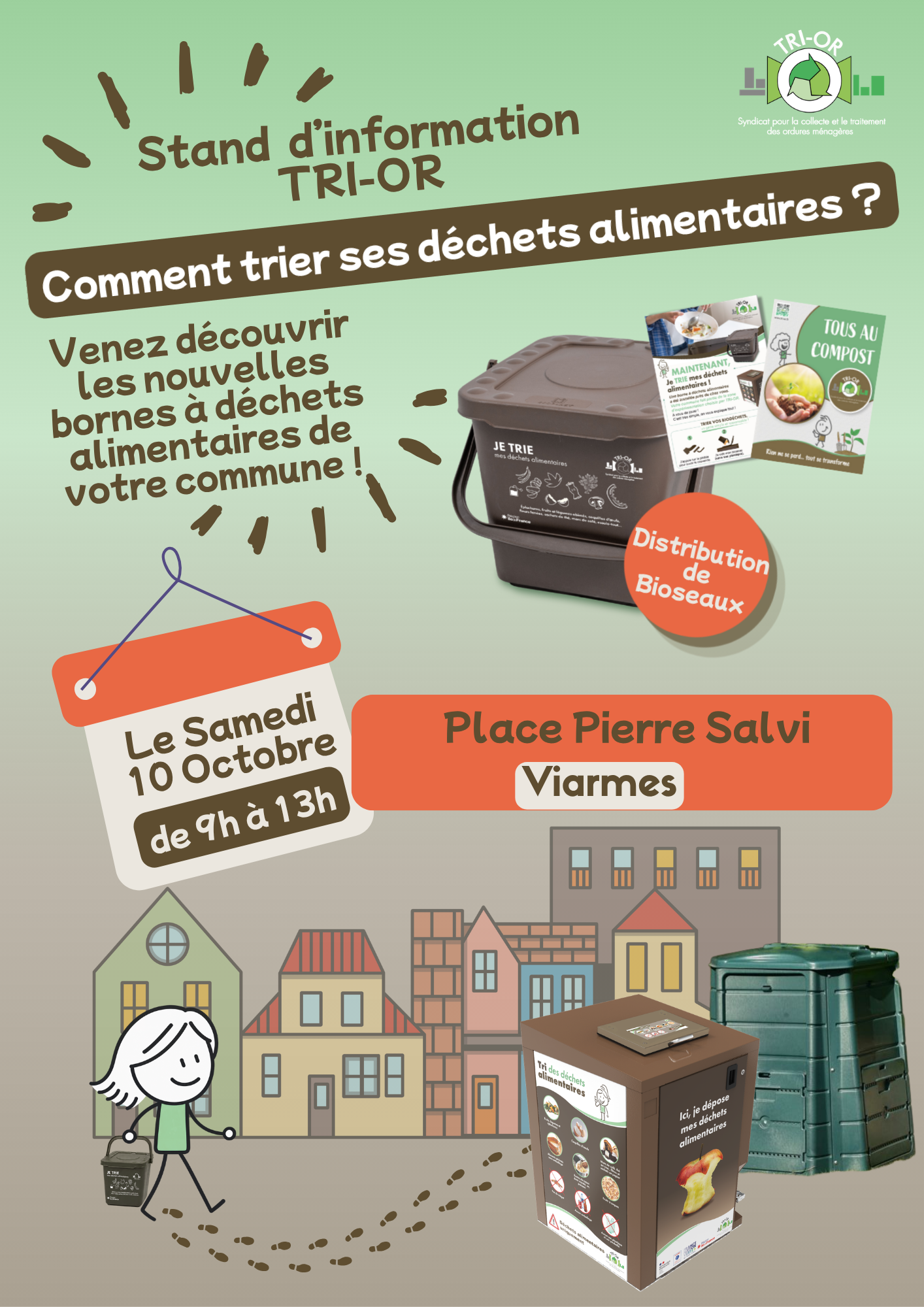 Stand d’information Tri-Or